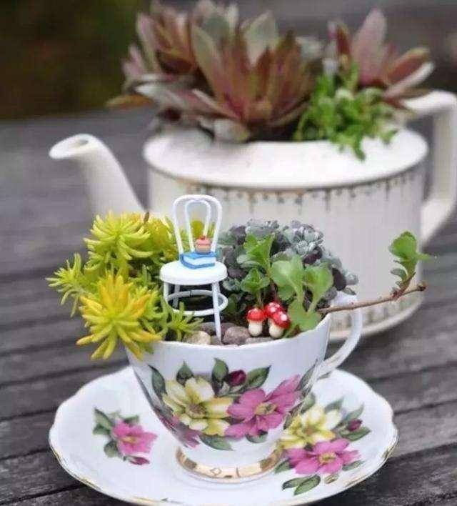 家里常有的8种‘垃圾’，扔了太可惜，改造一下种花实用又好看